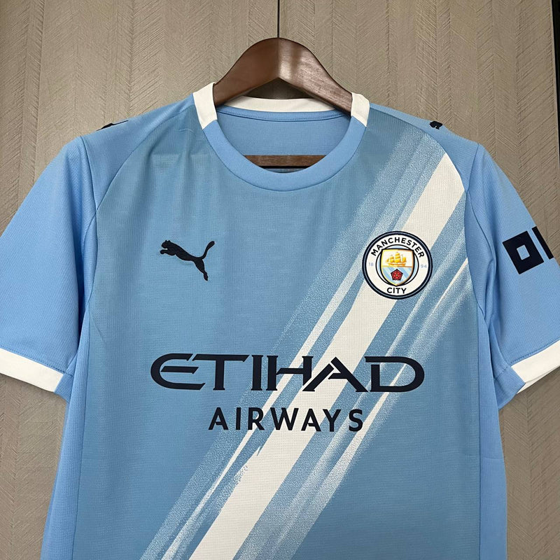 Camisa Manchester City Home l 25/26 - Azul