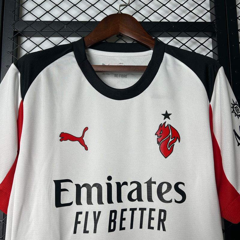 Camisa Milan Away ll 25/26 - Branca