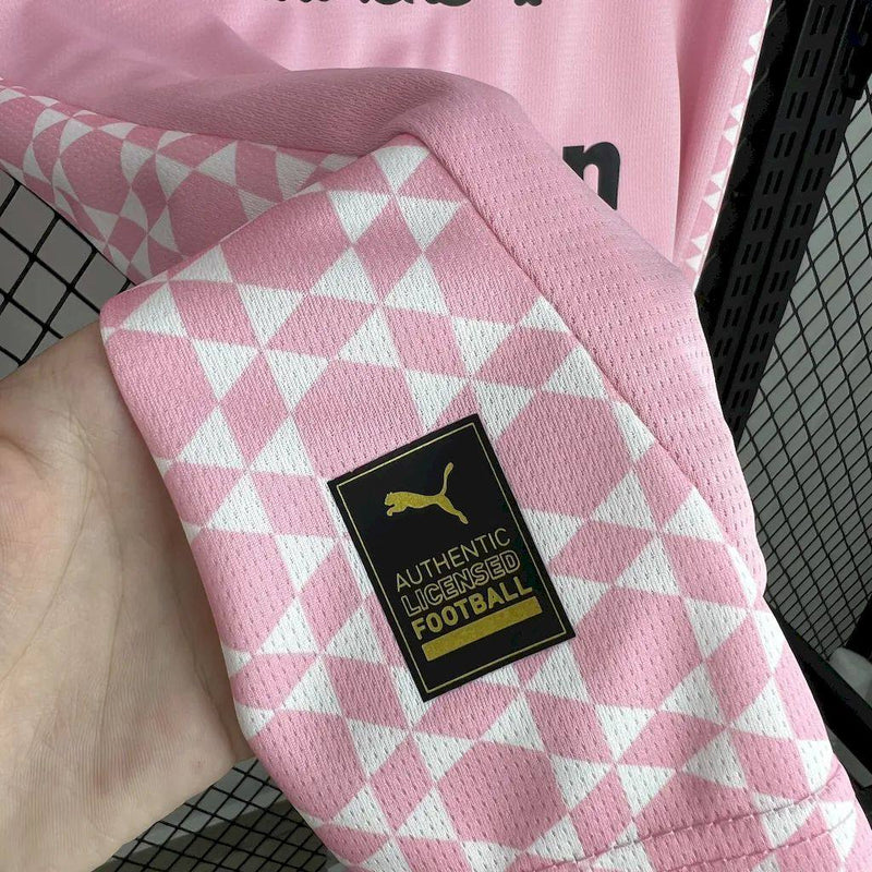 Camisa Palermo 24/25 Home l - Torcedor Rosa