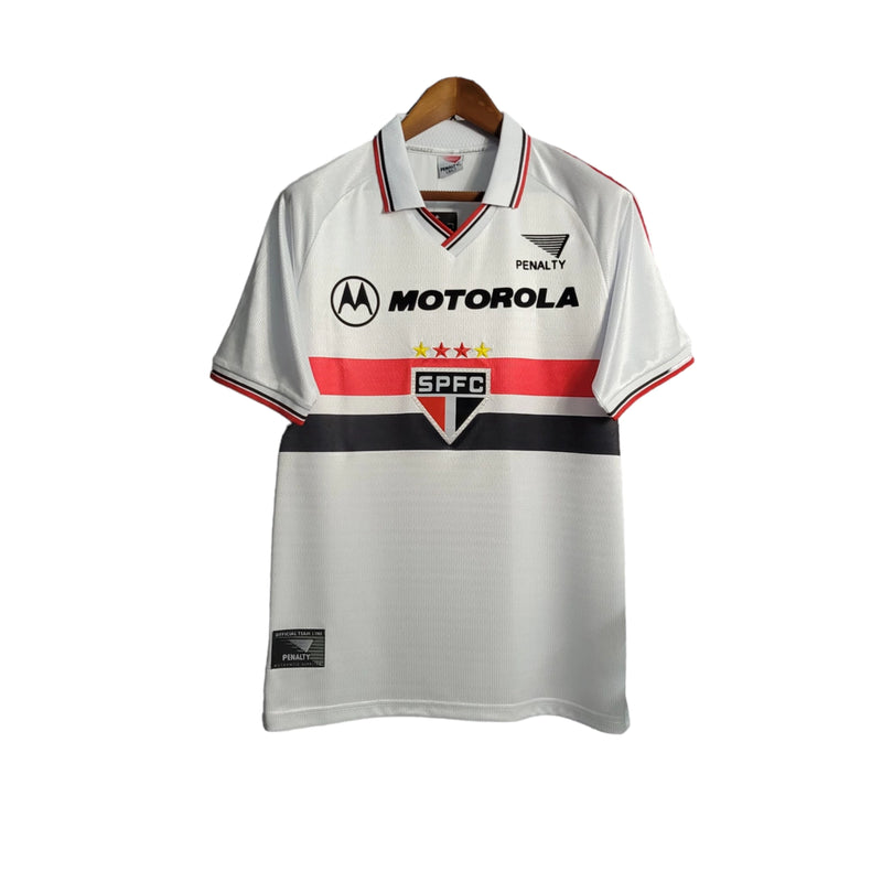 Camisa do Tricolor Home l Retrô 2000 - Branca