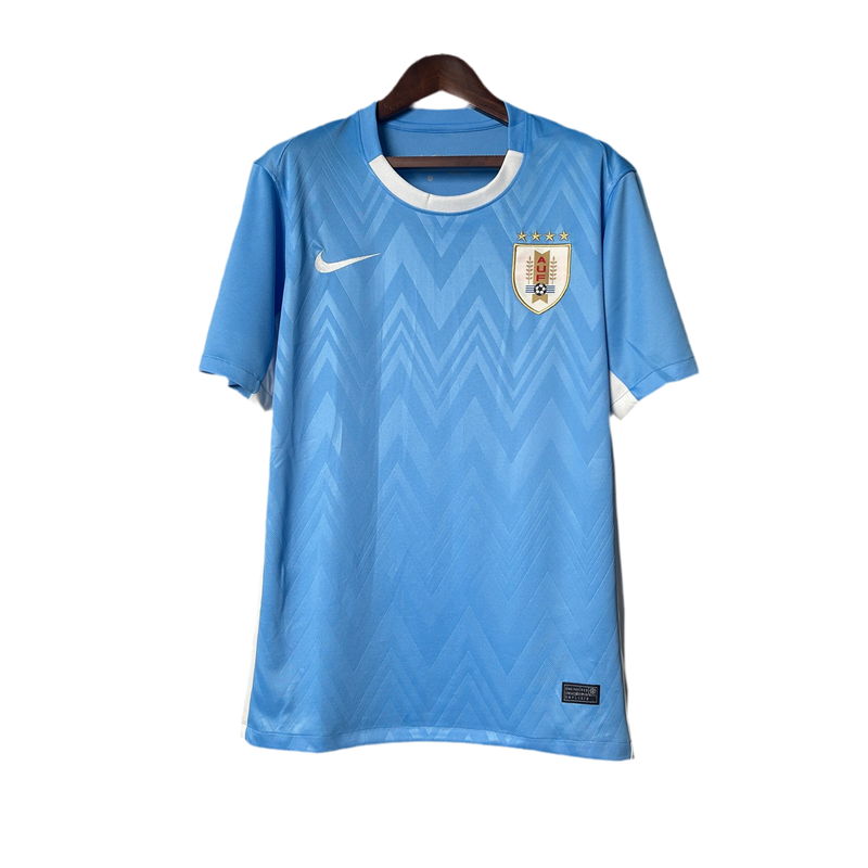 Camisa Seleção do Uruguai Home l 25/26 - Azul