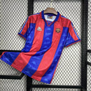 Camisa Barcelona Retrô 95/96 - Azul e Grená