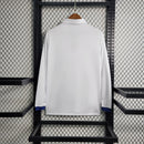 Camisa Manga Longa Real Madrid Retro 16/17 - Branca