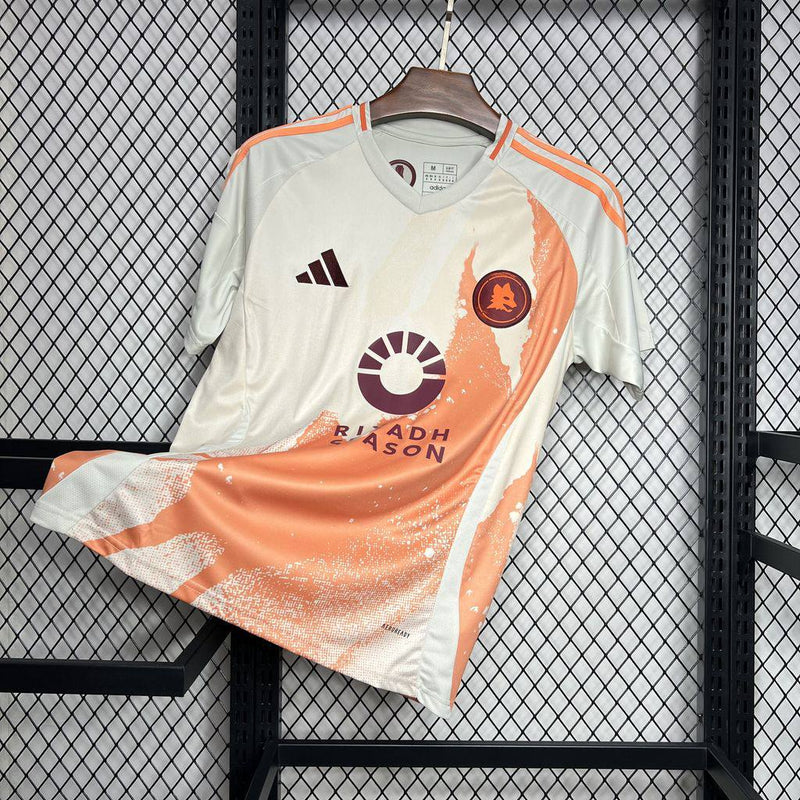 Camisa Roma Away ll 24/25 - Torcedor Branca