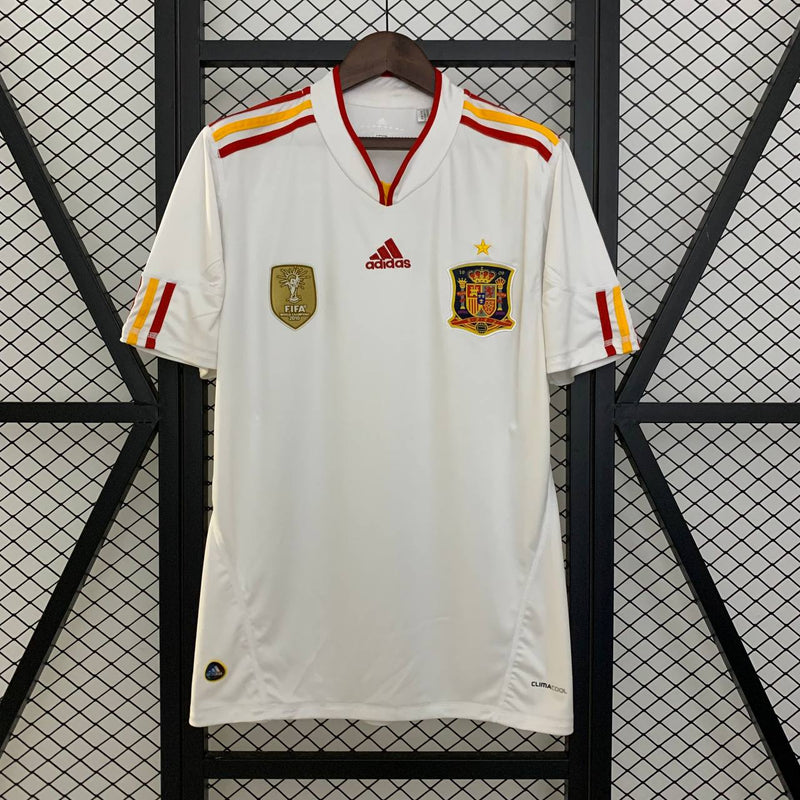 Camisa Retrô Seleção Espanha 2011 - Branca