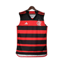 Camisa Flamengo Home 24/25 Regata - Vermelha e Preta [PRONTA ENTREGA]