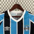 Camisa Feminina Gremio Home l 24/25 - Azul e Preto