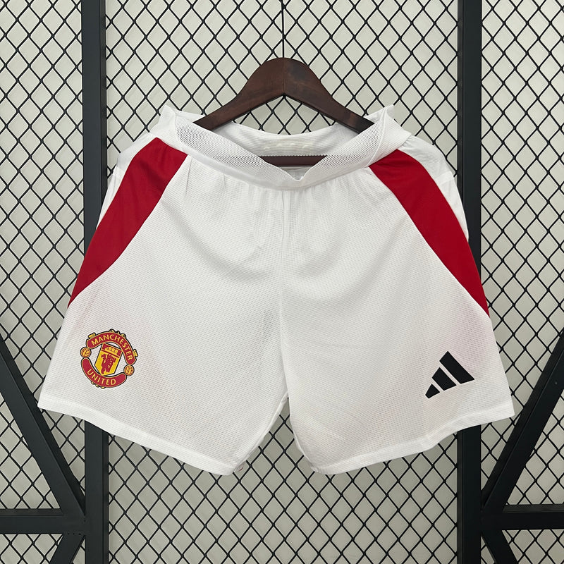 Short Manchester United 24/25 Adidas - Branco