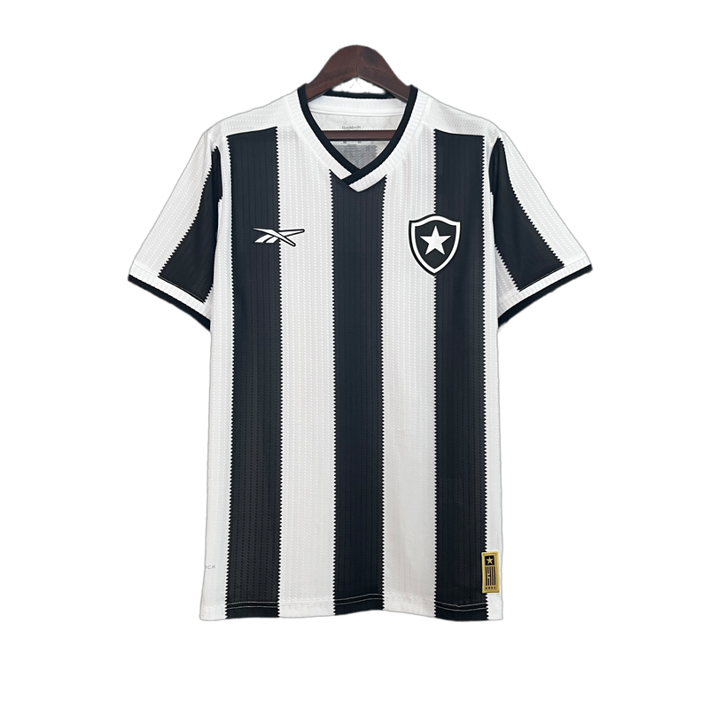 Camisa Botafogo Home I 24/25 Torcedor Preto Branco