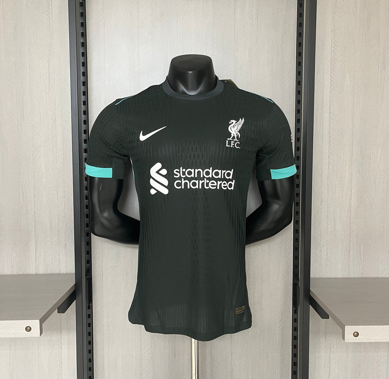 Camisa Liverpool Away ll 24/25 - Versão Jogador  - Preta