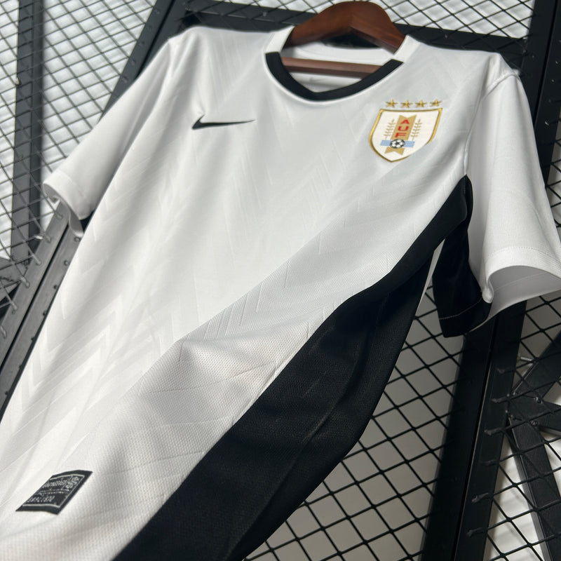 Camisa Seleção do Uruguai Away 25/26 - Branca