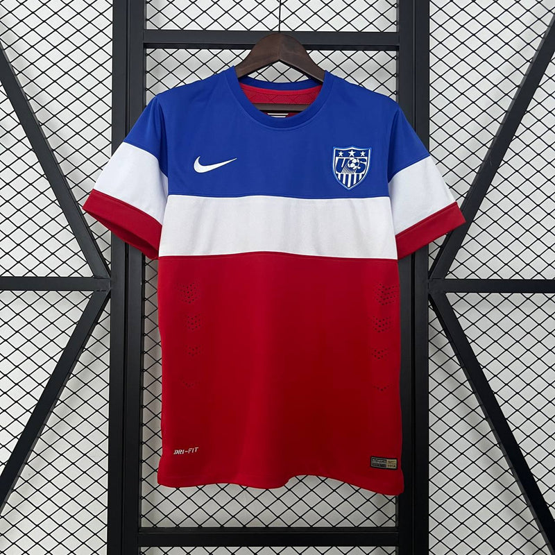 Camisa Retrô Estados Unidos 2004 - Azul e Vermelha