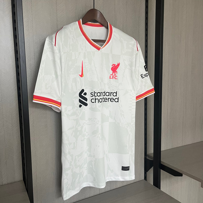 Camisa Liverpool Away ll 24/25 - Branca