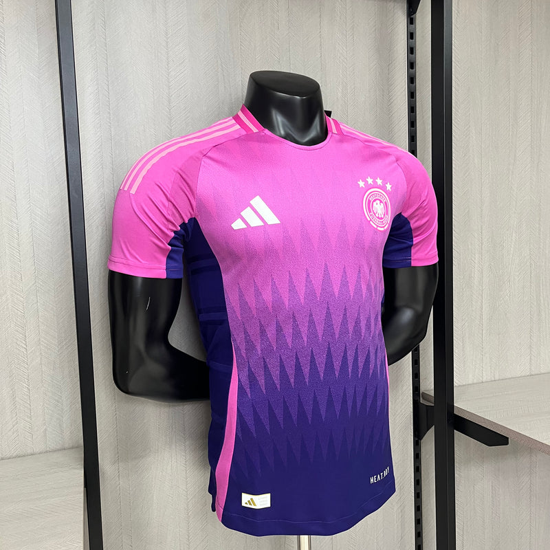 Camisa Alemanha Away ll 24/25 Jogador Adidas Masculino - Rosa