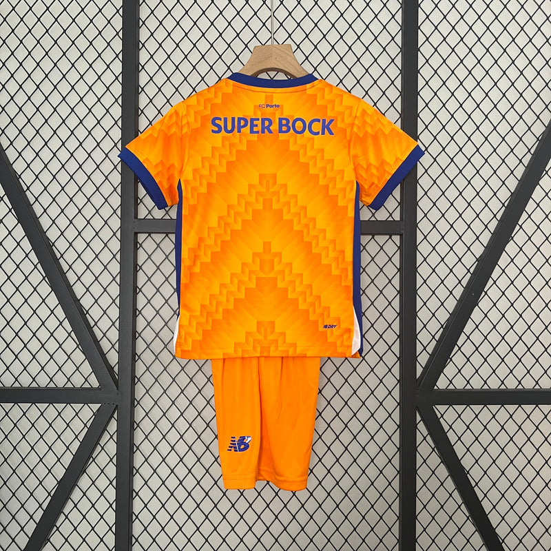 Kit Infantil Porto Third 24/25 - Laranja