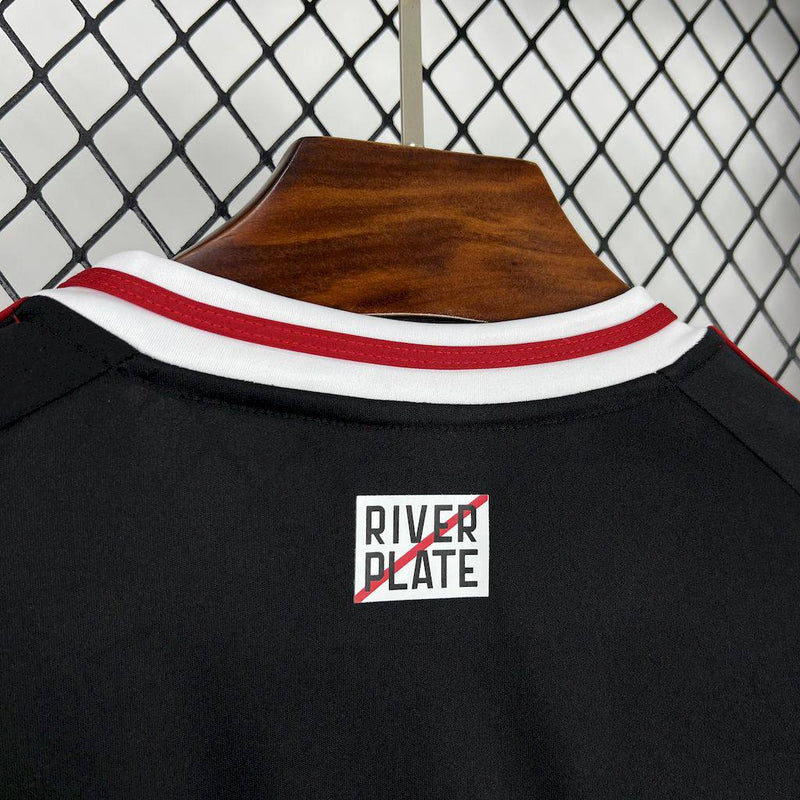 Camisa River Plate Away ll 25/26 - Preto e Vermelho