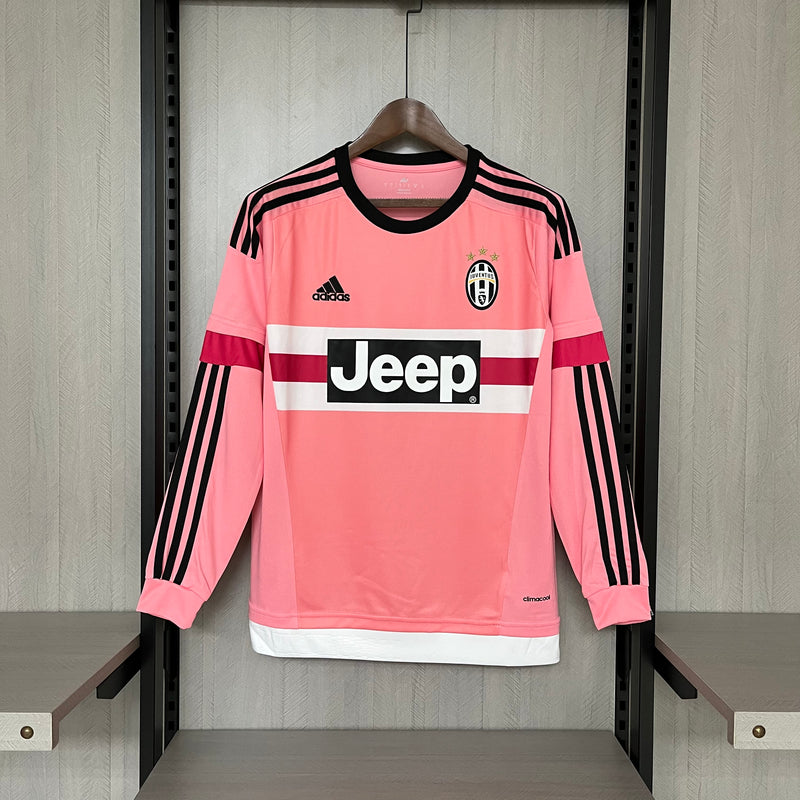 Camisa Retro Juventus Manga Longa - 2015/16