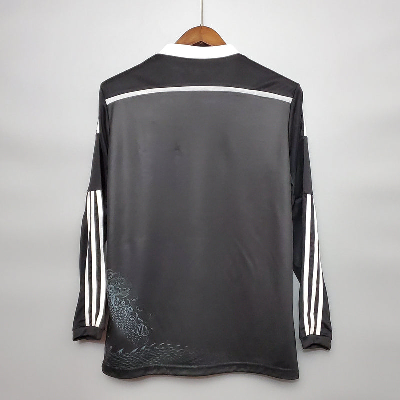 Camisa Manga Longa Real Madrid Third 14/15 Adidas - Preto