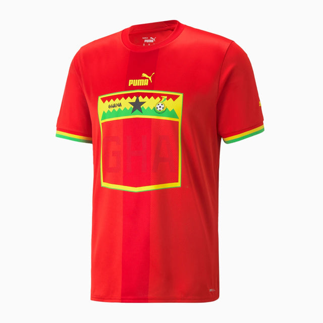 Camisa Seleção Gana II 2022 Puma - Vermelho