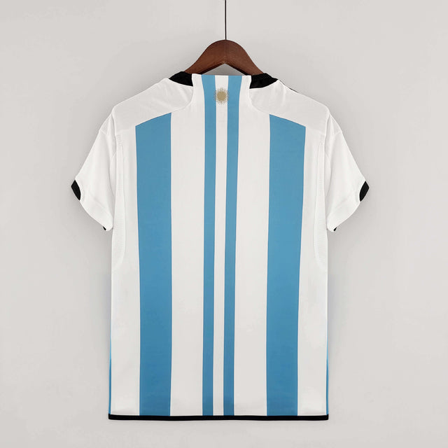 Camisa Seleção da Argentina I 2022 Adidas - Patch Campeã Copa Do Mundo