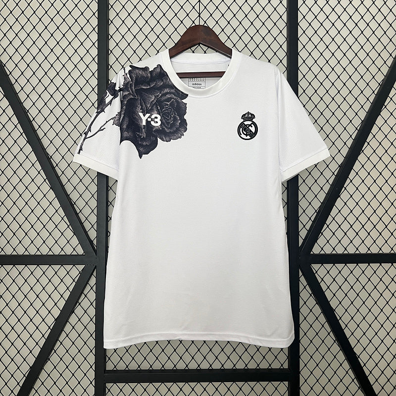 Camisa Edição Especial Y-3 Real Madrid 24/25 - Branca