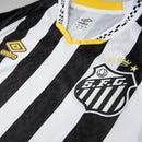 Camisa Santos Away ll 25/26 - Preta e Branca