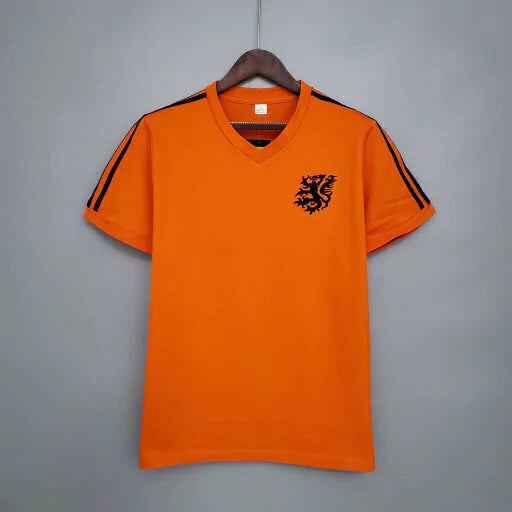 Camisa Holanda Retrô 1974 - Laranja