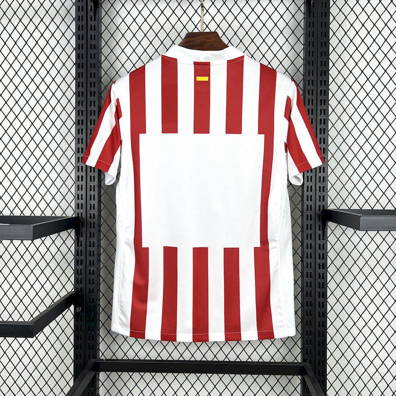 Camisa Atlético de Madrid Home l 25/26 - Branco e Vermelho
