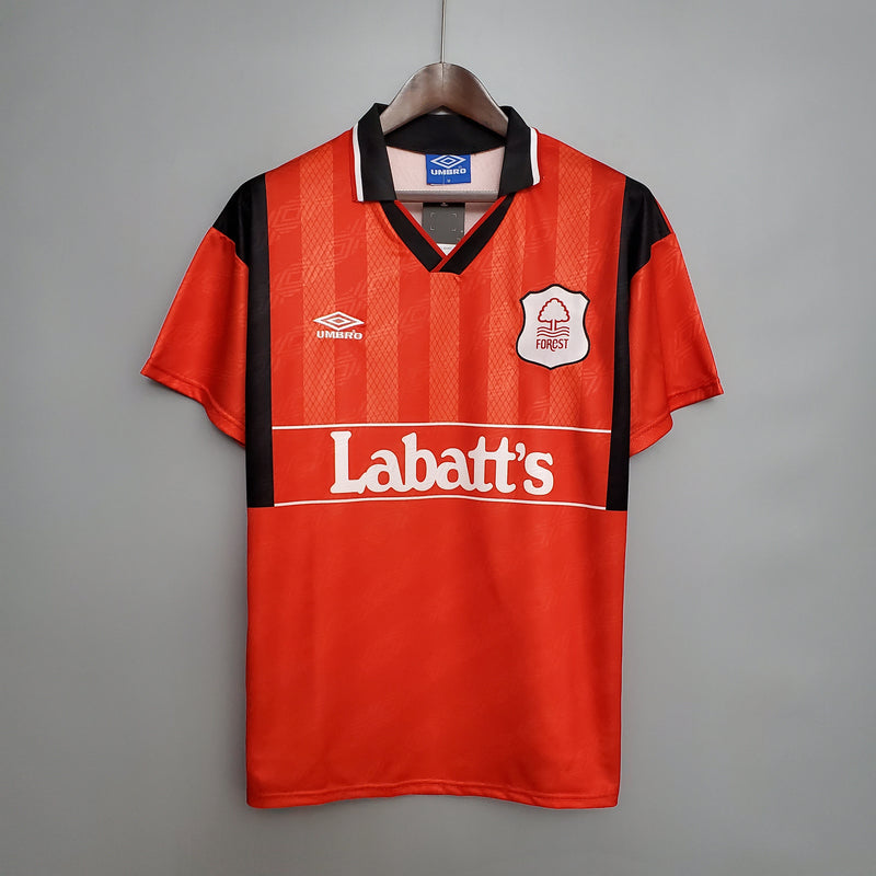 Camisa Nottingham Forest Retrô 94/95 - Laranja