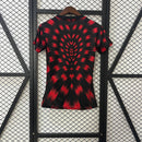 Camisa Flamengo Feminina Pré Jogo 25/26 - Vermelha e Preta
