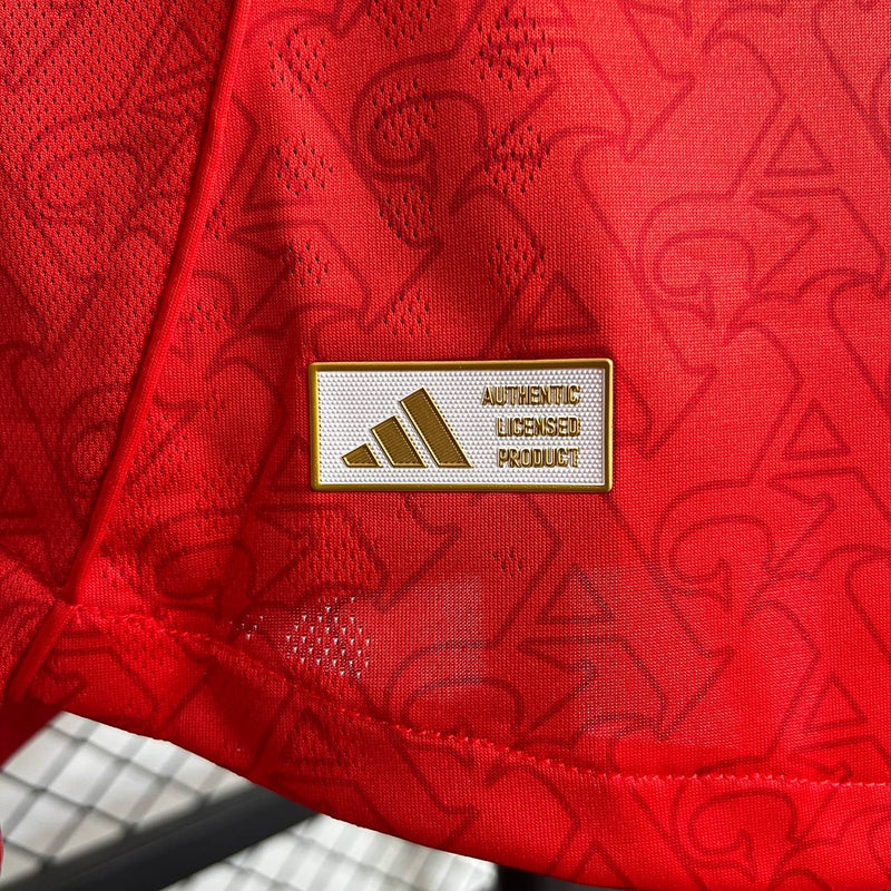 Camisa Arsenal Home l Jogador Adidas 25/26 - Vermelha
