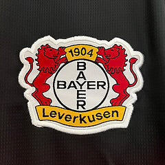 Camisa Bayer Leverkusen Home 23/24 Torcedor Masculino - Preto