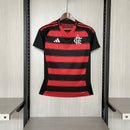 Camisa Flamengo Feminina Home l 25/26 - Vermelha e Preta