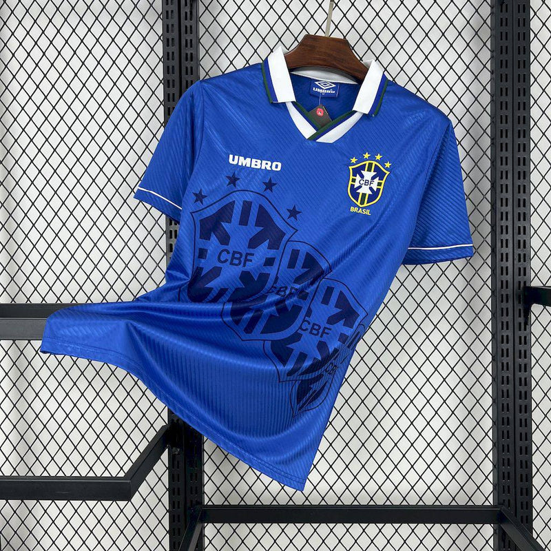 Camisa Seleção Brasileira Retrô 1994 - Azul