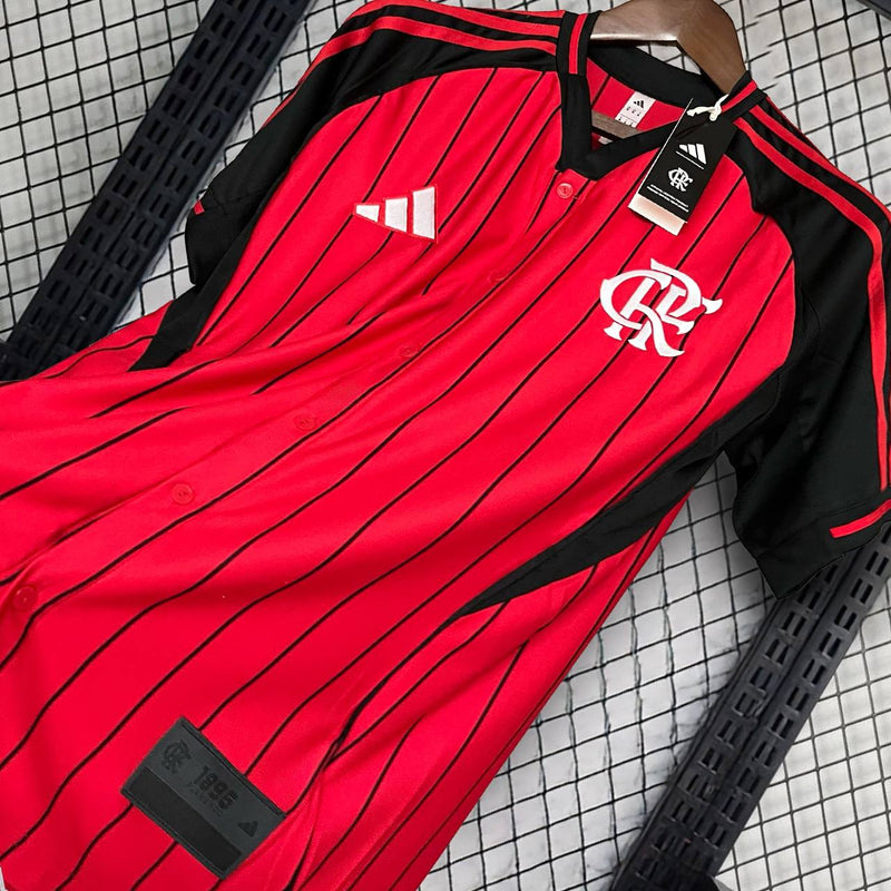 Camisa Flamengo Viagem Mundial de Clubes 25/26 - Vermelha