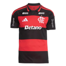 Camisa Flamengo Home l 26/27 - Vermelho e Preto Todos os Patrocinadores