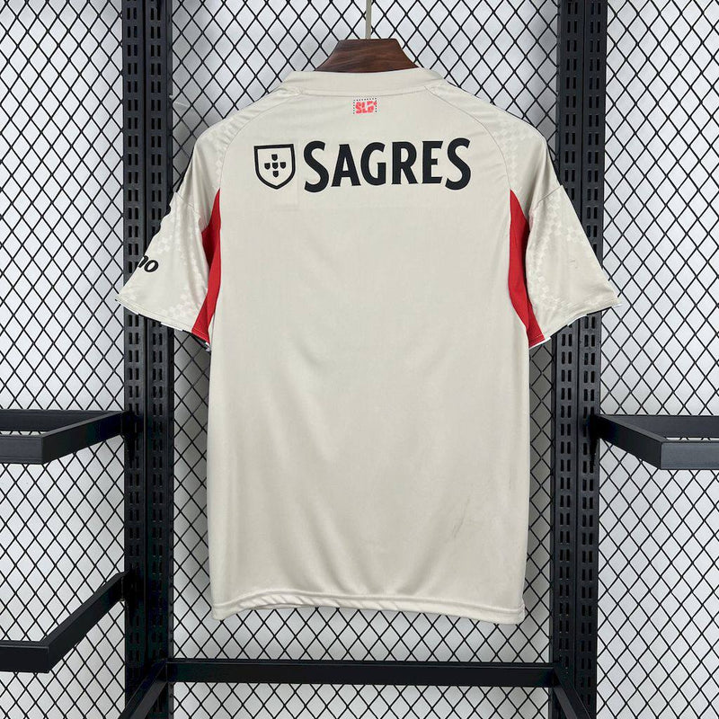Camisa Benfica Away Il 25/26 - Bege