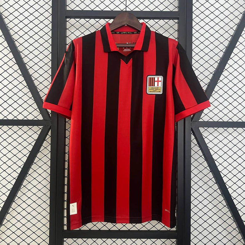 Camisa Milan Edição Especial 24/25 - Vermelha e Preta