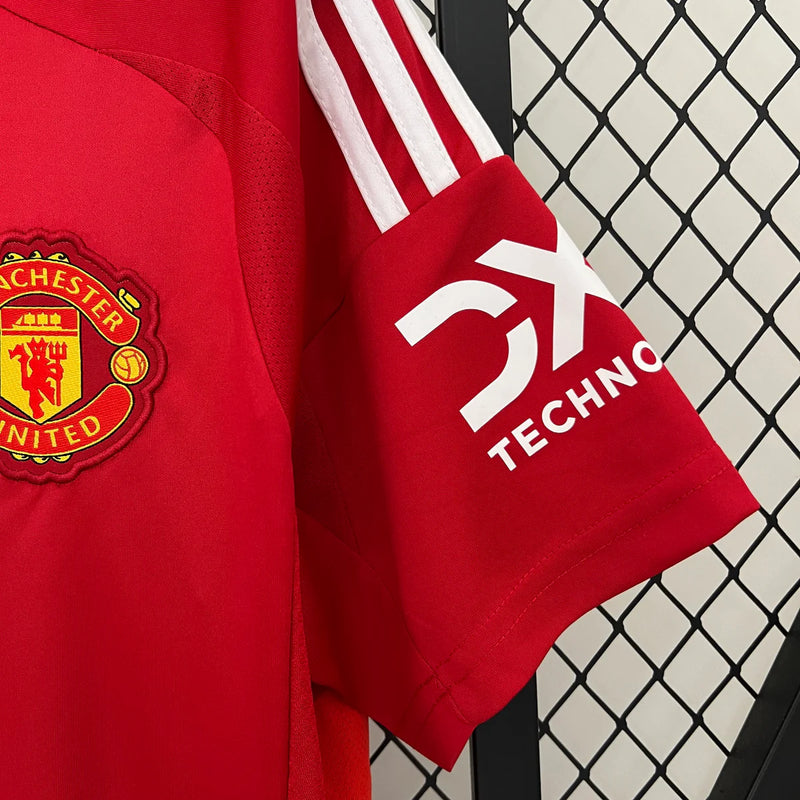 Camisa Manchester United Home l 24/25 - Torcedor Masculina