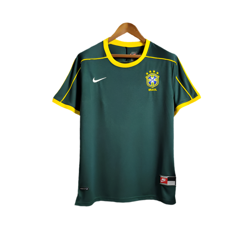 Camisa Retrô Seleção Brasileira 1998 Goleiro