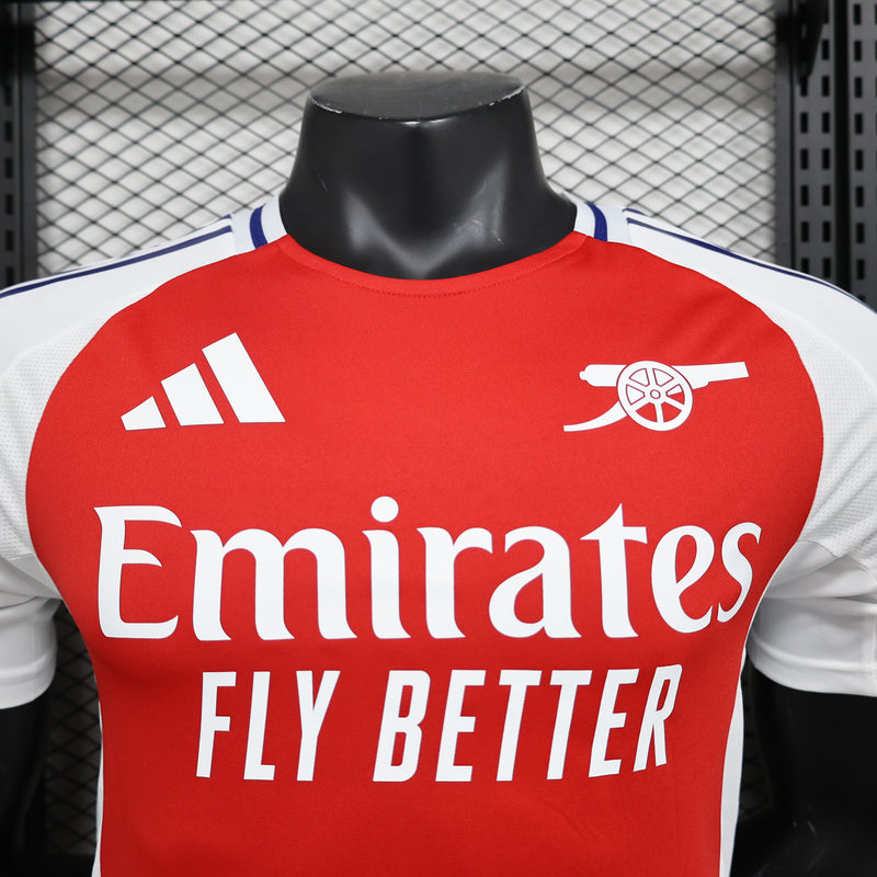 Camisa Arsenal Home l Jogador Adidas 24/25 - Vermelha