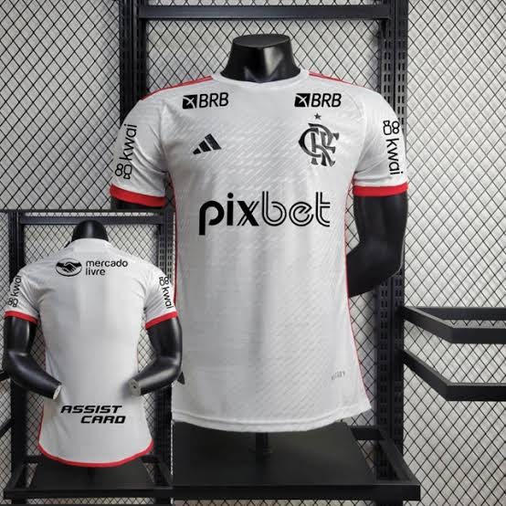 Camisa Flamengo Away ll 24/25 Todos os Patrocinadores - Versão Jogador