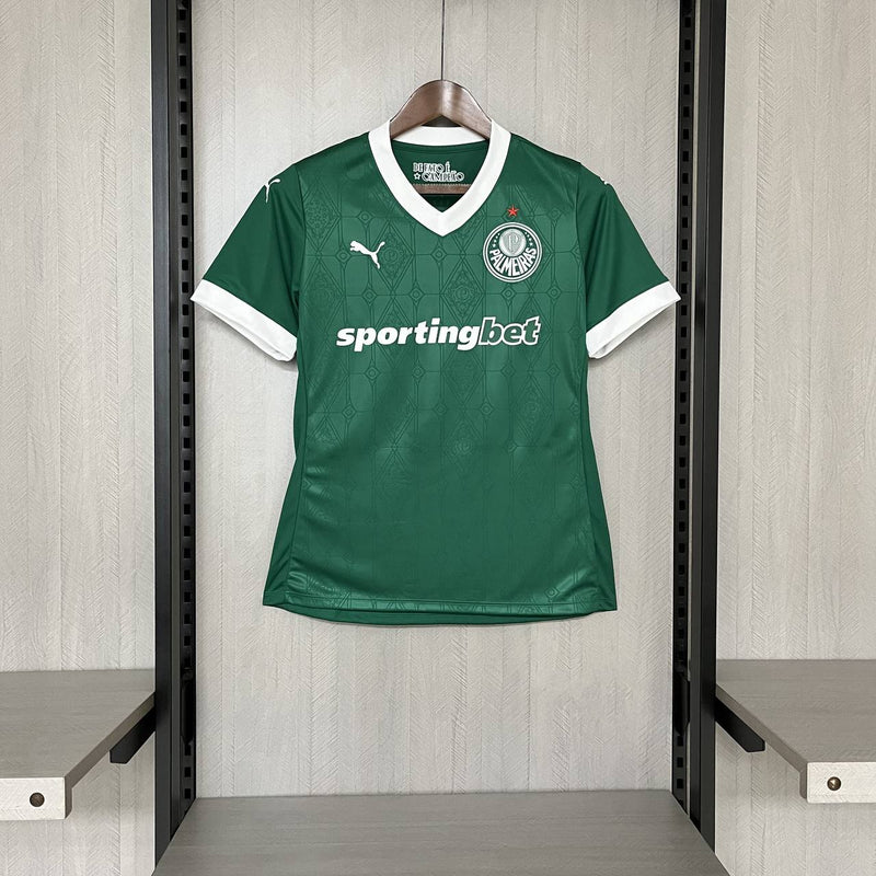 Camisa Feminina Verdão Home l 25/26 - Verde