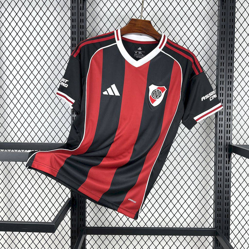 Camisa River Plate Away ll 25/26 - Preto e Vermelho