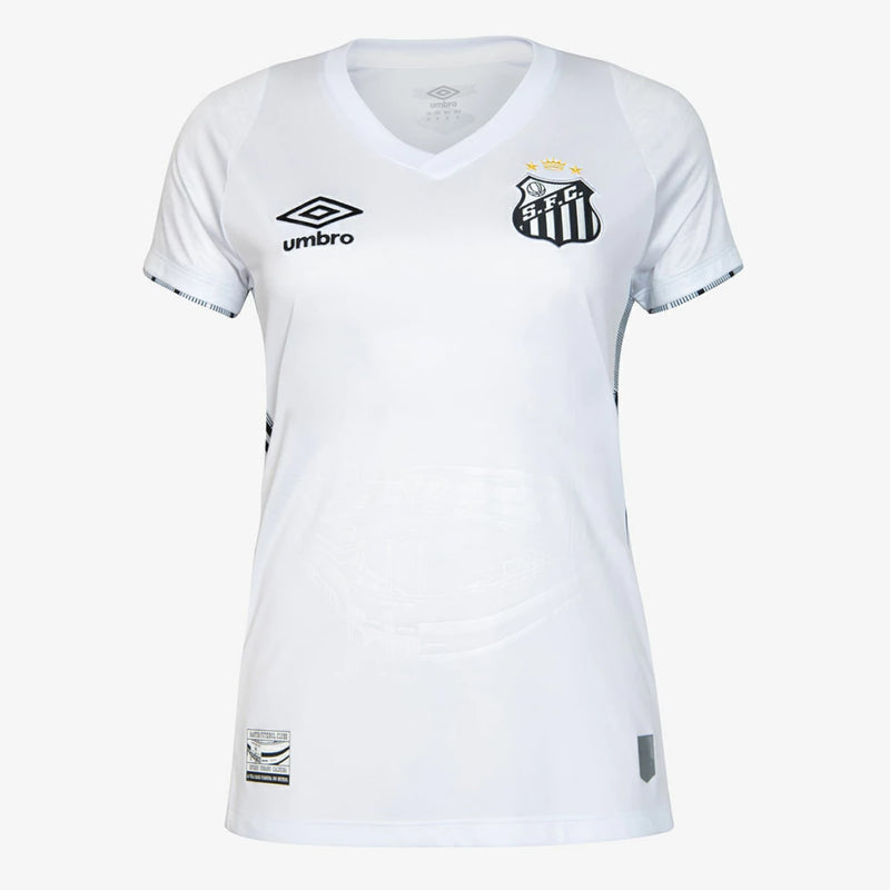 Camisa Feminina Santos Home l 24/25 - Branca