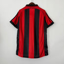 Camisa Milan Retrô 1998/99 Vermelha e Preta - Adidas