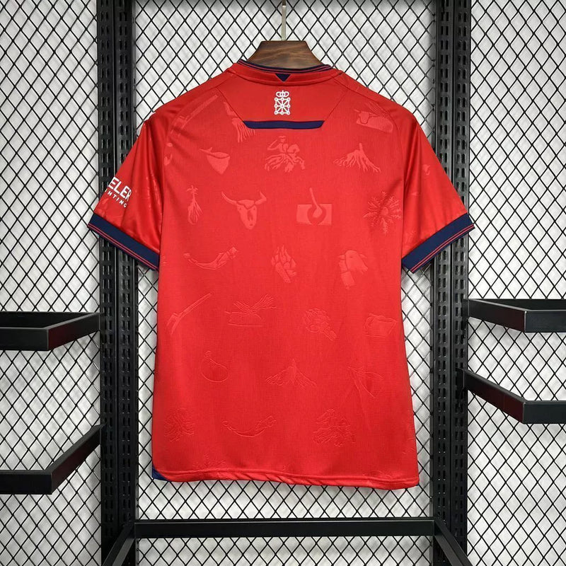 Camisa Osasuna Home l Torcedor 24/25 - Vermelha