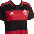 Camisa Flamengo Feminina Home l 26/27 - Vermelho e Preto