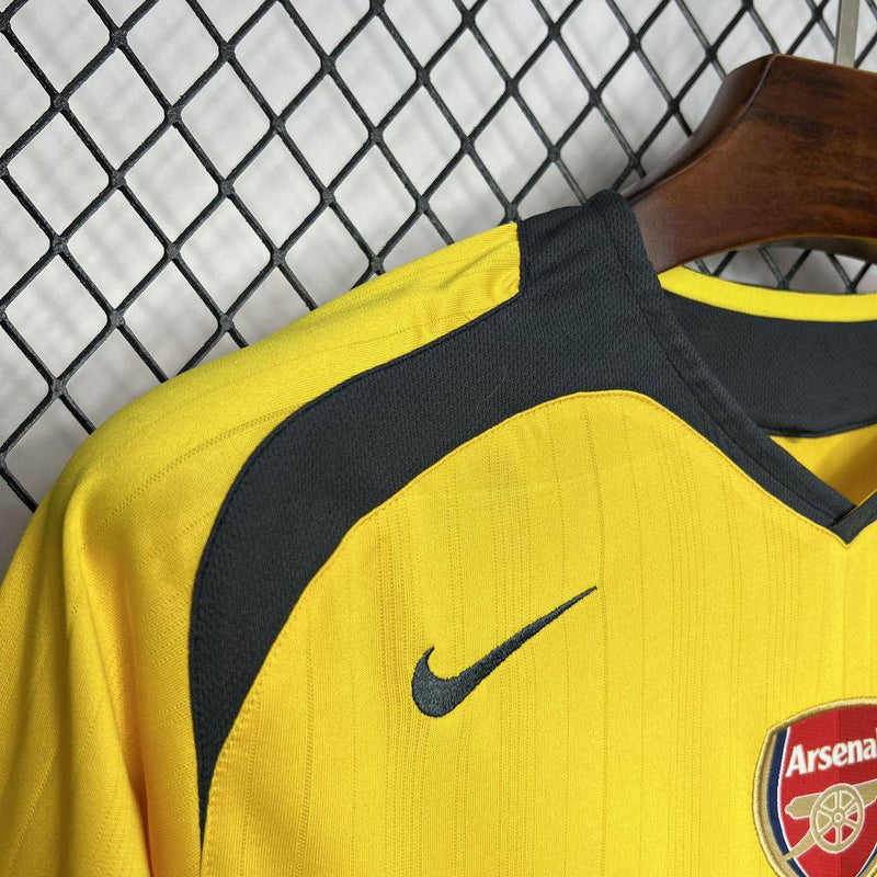 Camisa Arsenal Retrô 2005/2006 - Amarela
