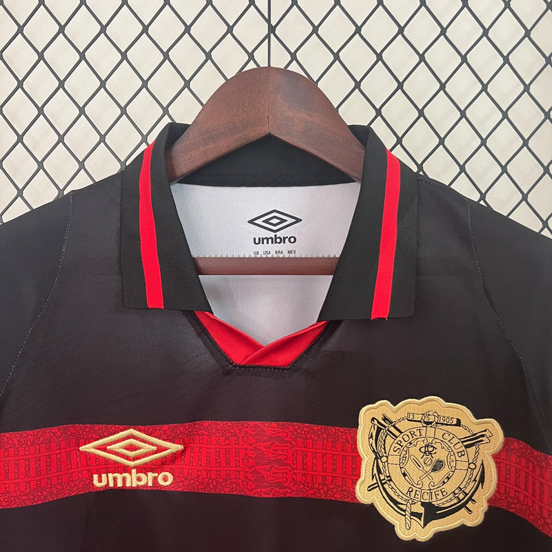 Camisa Sport Recife  24/25 - Vermelho e Preto